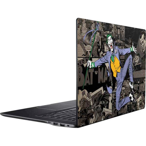 DC Comics The Joker Vintage Action pose pattern Ativ Book 9 (15.6in 2014) Skin